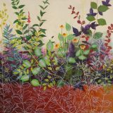 Catch The Fragrance Of The Unseen, 2023 Oil on Canvas 36 x 36 inches / 91.44 x 91.44 centimeters