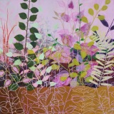 Every Moment Is Made Glorious, 2025  Oil on canvas  36 x 36 inches/91. 4 91.4 centimeters
