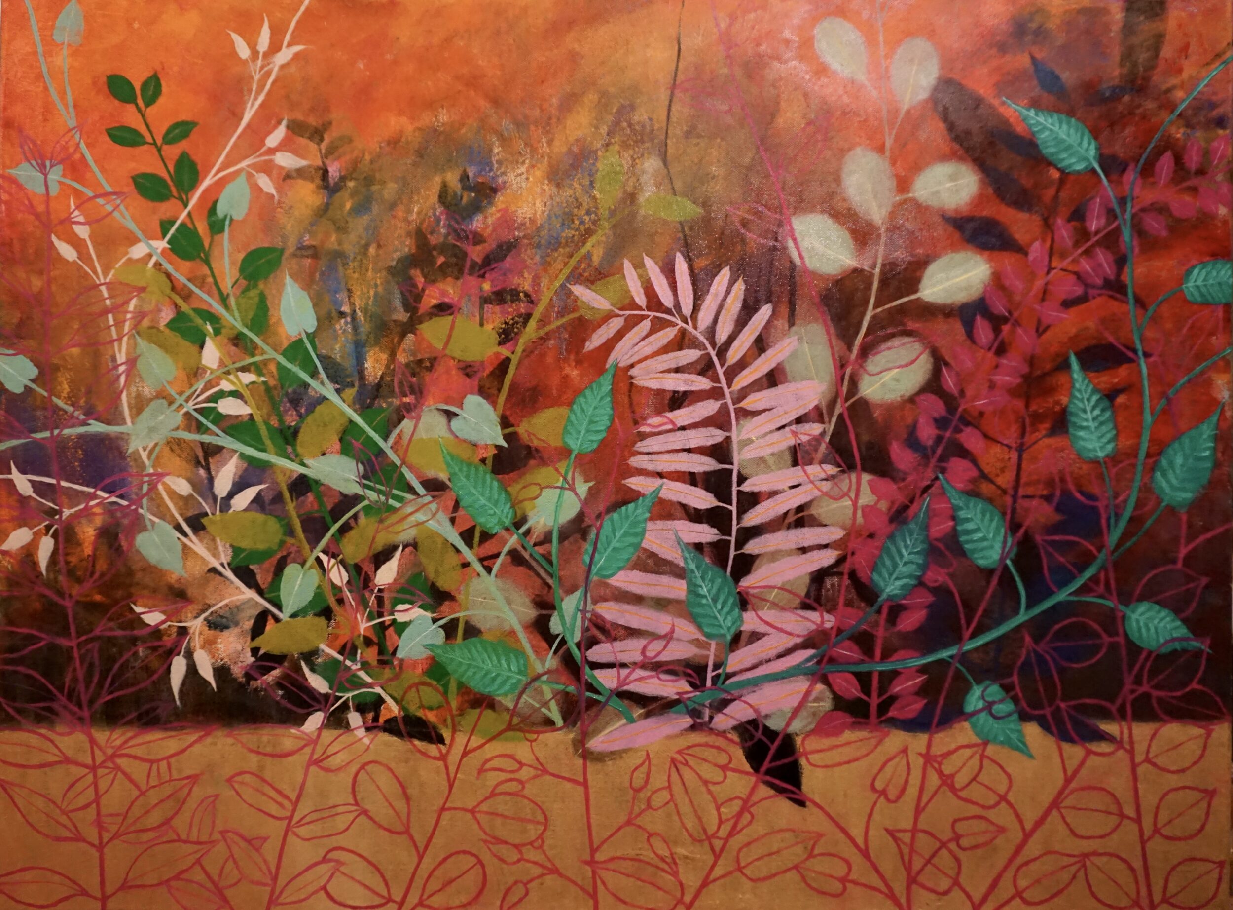 Art Piece: We Rarely Hear The Inward Music, But We Are Dancing To It Nonetheless 30 x 40 small