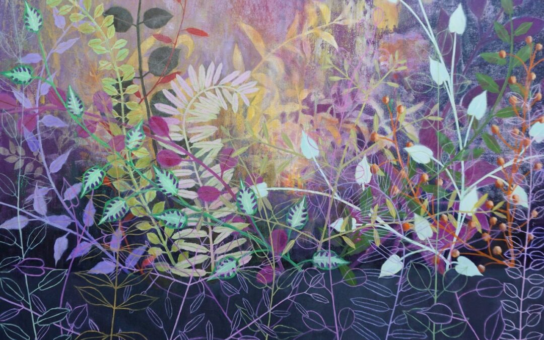 Remember, The Entrance Door To The Sanctuary Is Inside You, 2026 Oil on Canvas 36 x 48 in/91.4 x 122 cm