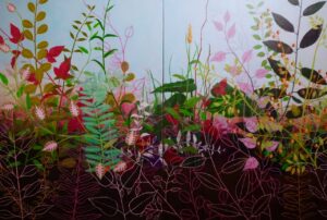 Tamara English The Friend Of The Present Moment 48 x 72